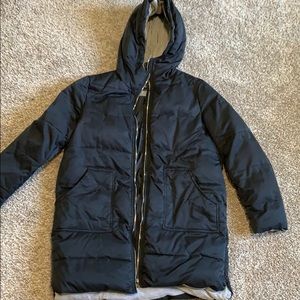 Long winter jacket